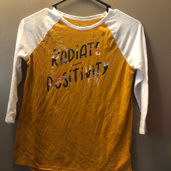 Girls t-shirt Radiate Positivity - Picture 2 of 4